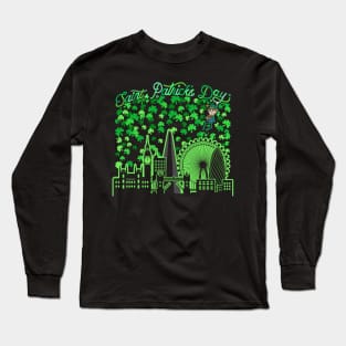 Saint Patrick's Day London United Kingdom Long Sleeve T-Shirt